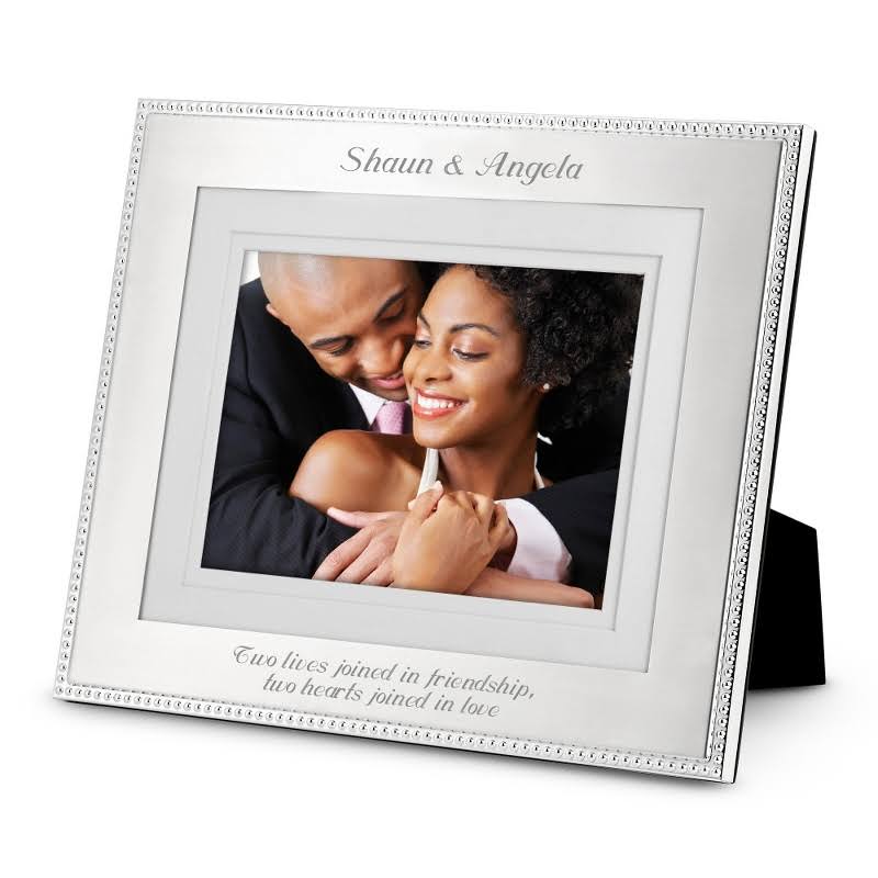 Silver Beaded 8 x 10 Frame P256593