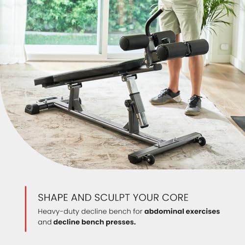 Adjustable Weight Bench with Reverse Crunch Handle H8097