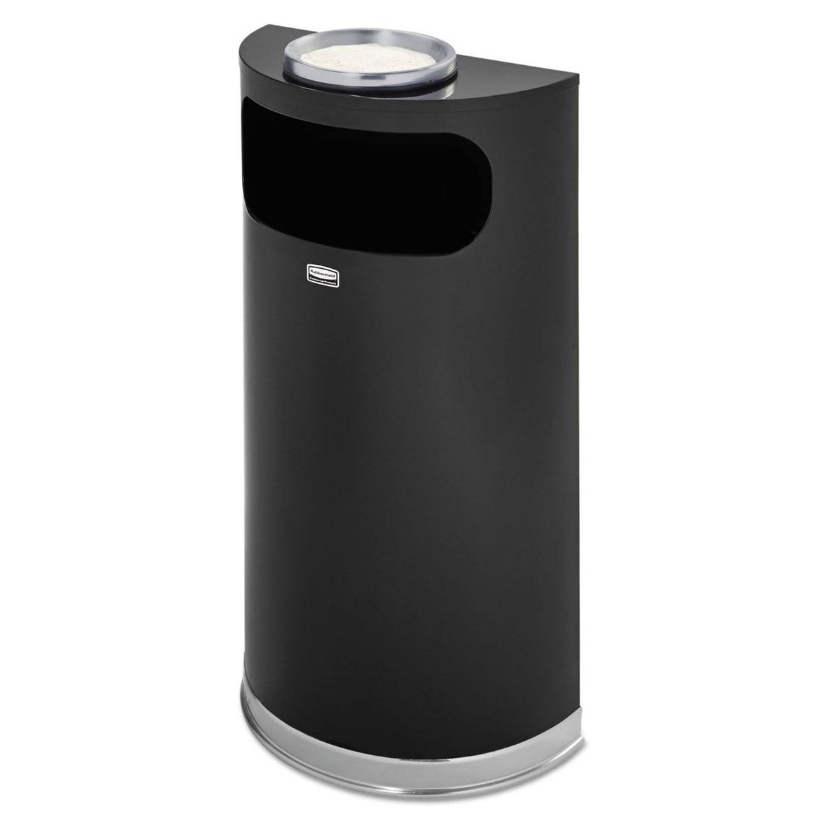 Black 9 Gal Waste Receptacle N566