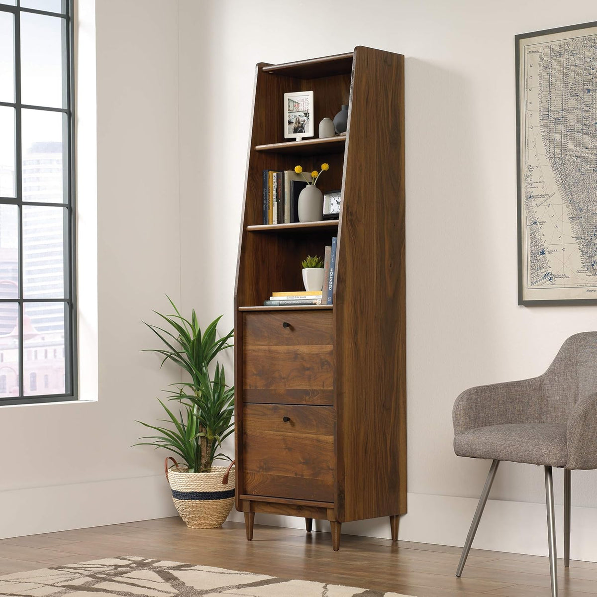 Narrow Bookcase Z9432