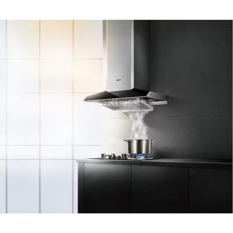 36 in. 1100 CFM Wall Mount Range Hood with Touchscreen A57898