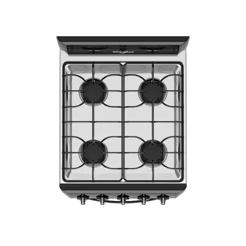 4-Burners Freestanding Gas Range in Black Z3114