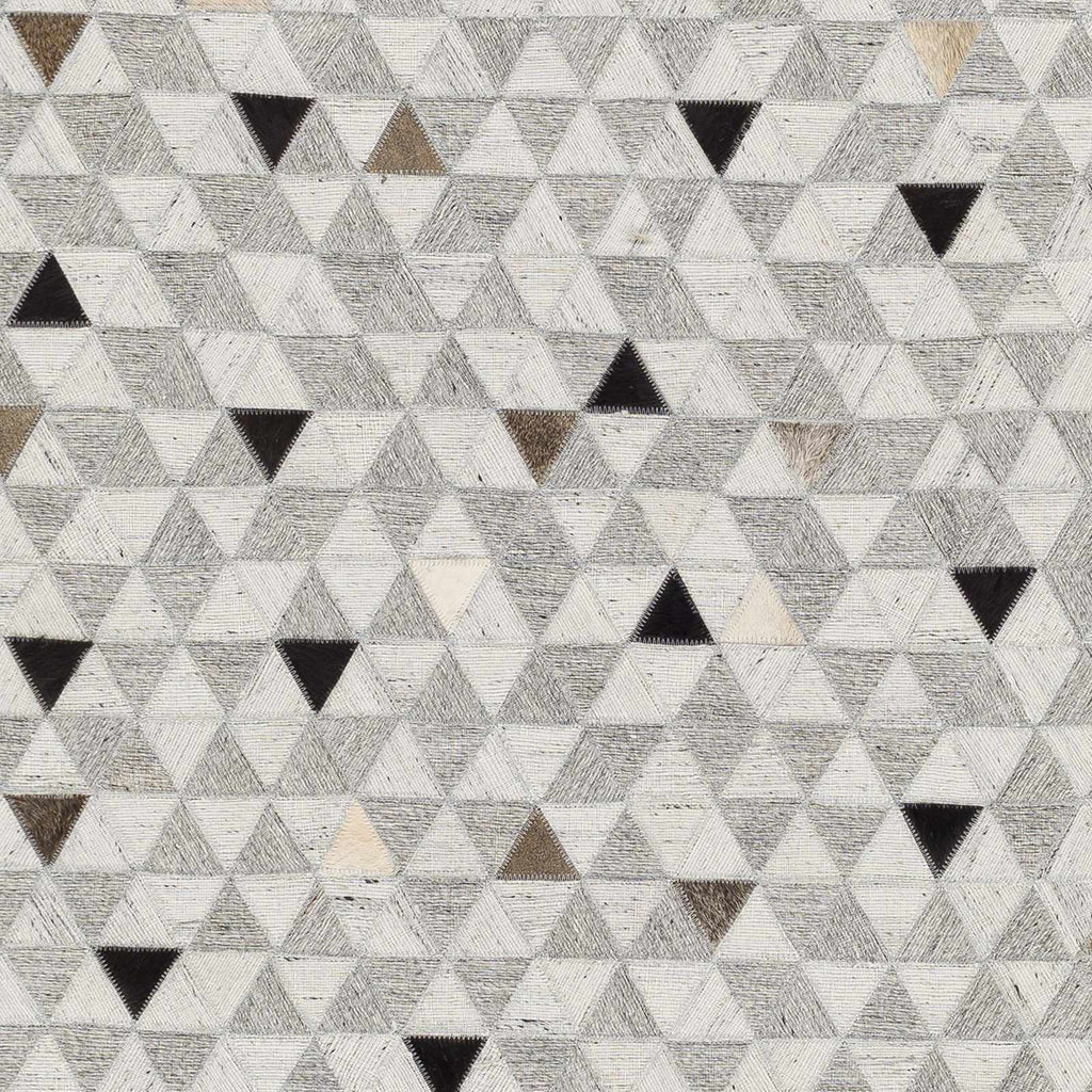 Black Gray Brown 2' x 3' Area Rug B6982