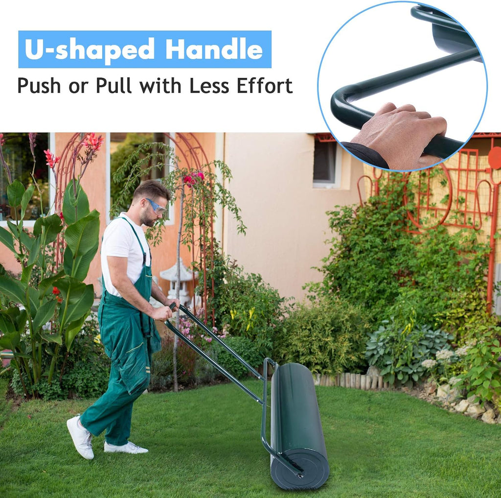 24"x13" Steel Lawn Roller I874013
