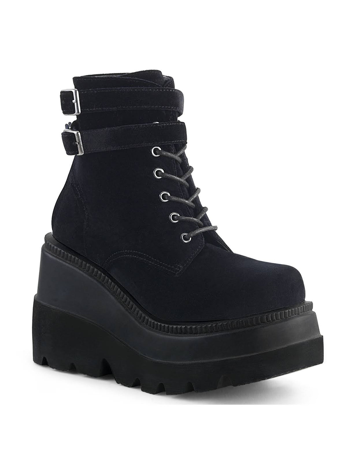 Black Velvet Shoes A970