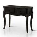 Vintage Console Table, Black Y874