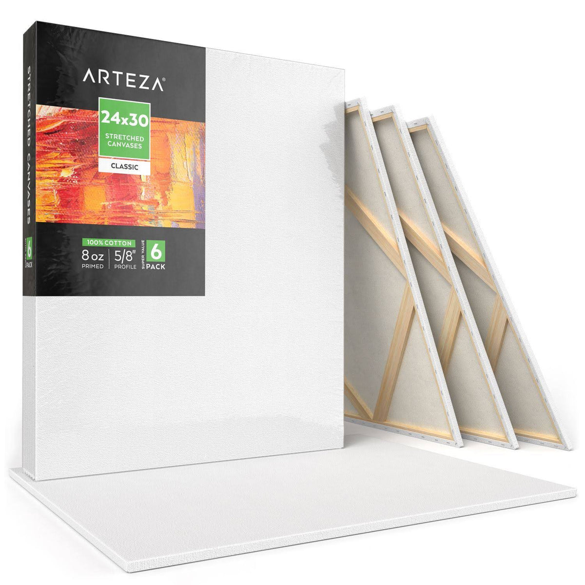 24 x 30 in Stretched Canvas Pack of 6 E797429