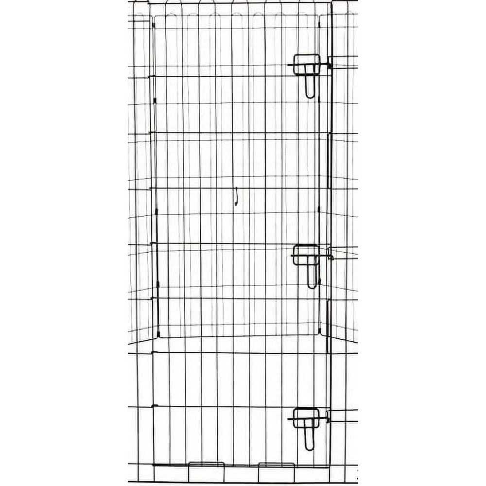 Foldable Metal Pet Dog Exercise Pen with Gate H1985