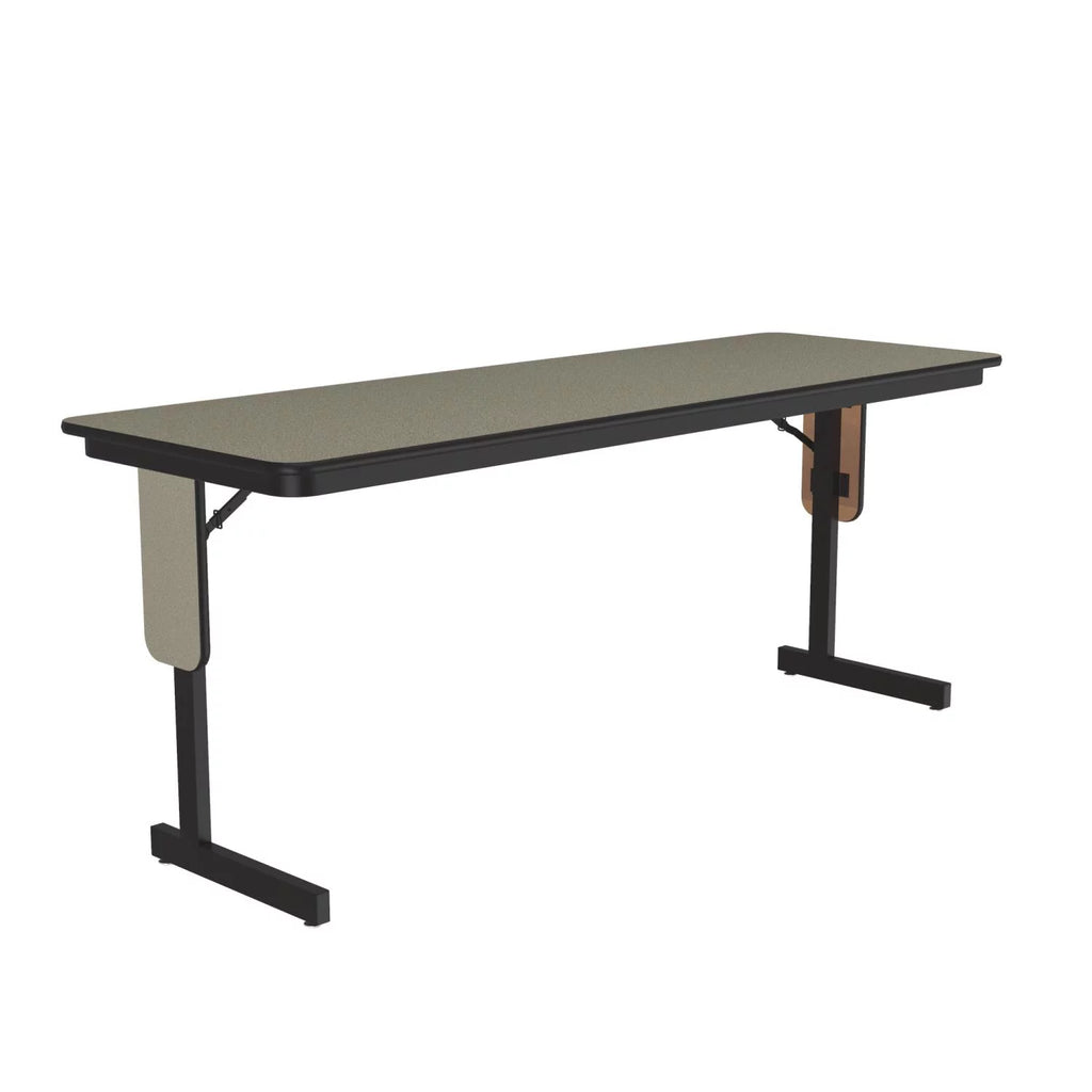 0.75 in. High Pressure Rectangular Folding Seminar Table with Panel Leg Y22326