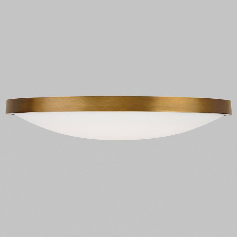 Chrome LED Flush Mount Q4431