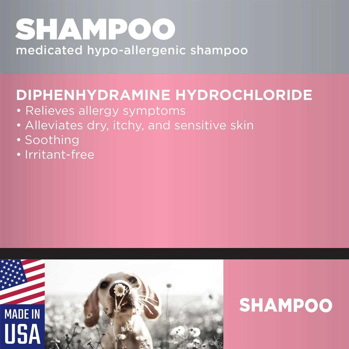 Medicated Hypo-Allergenic Dog Shampoo O49151