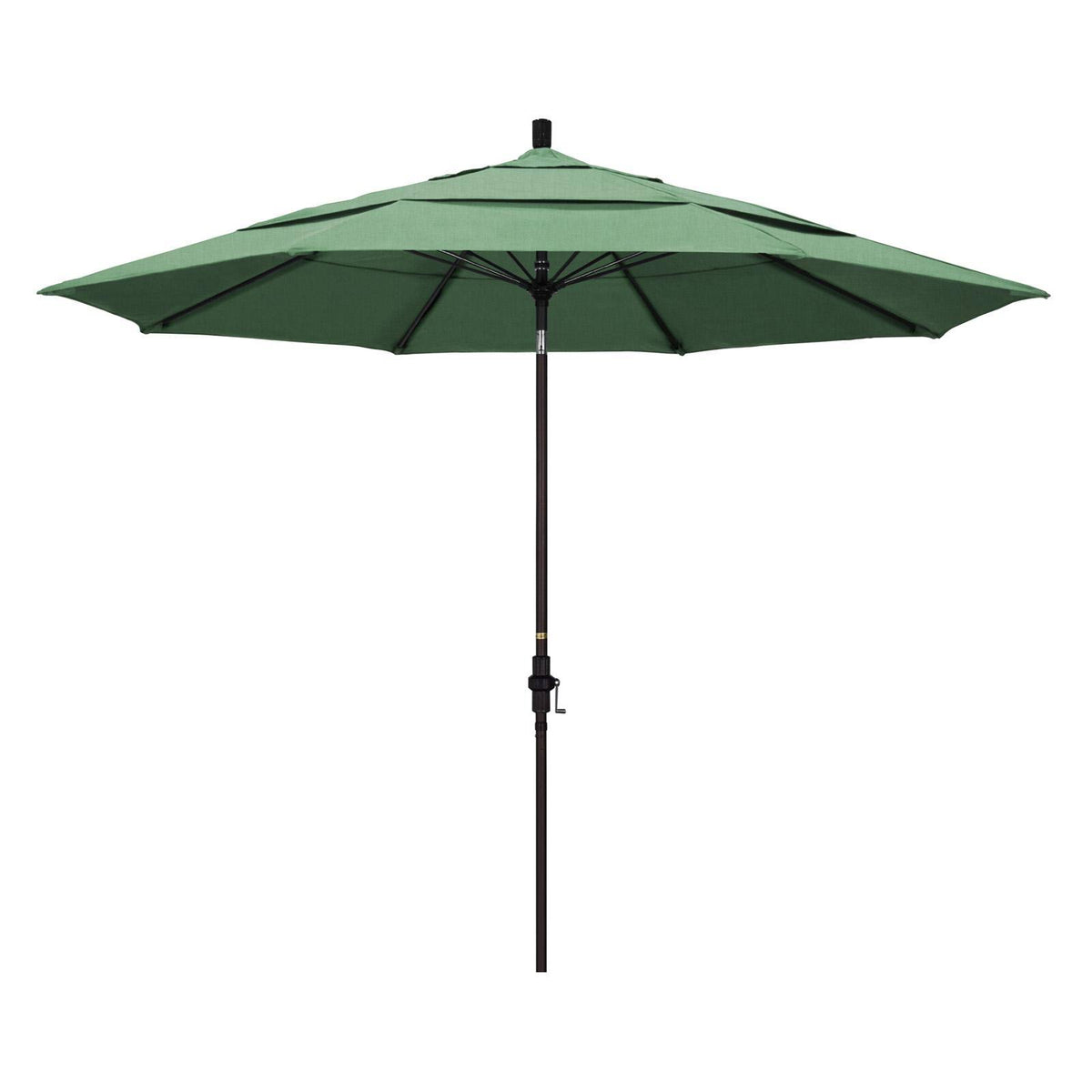 11-ft. Fiberglass Double Vent Tilt Market Umbrella J472422