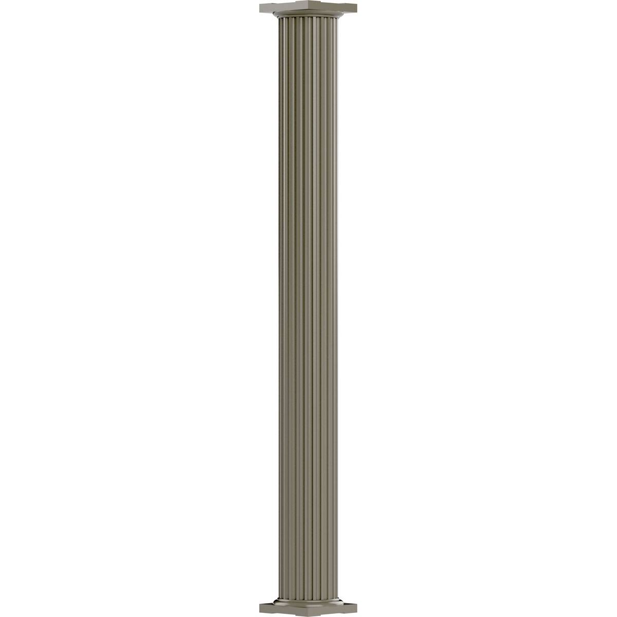 6x22 x 9 Endura-Aluminum Column, Round Shaft P6439