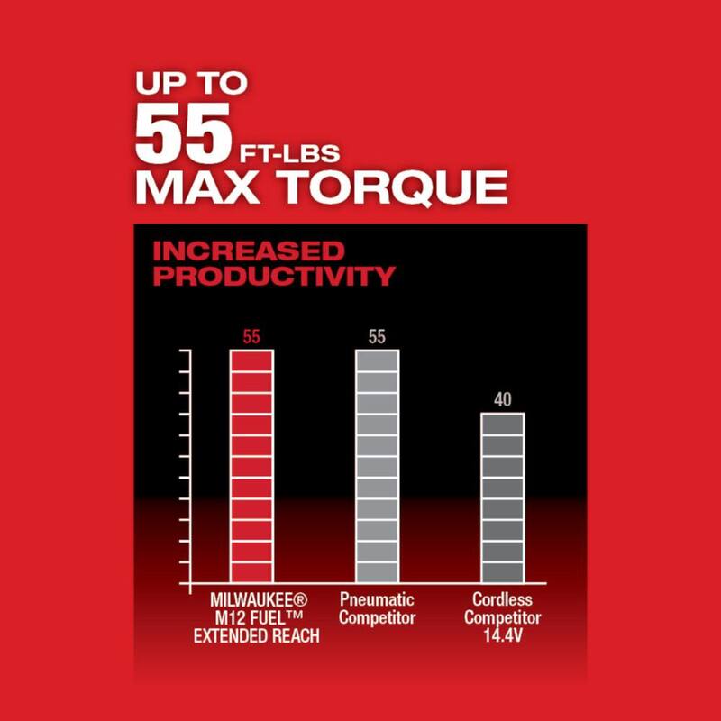 12V 3/8 in. Brushless Cordless Extended Reach Ratchet B54054