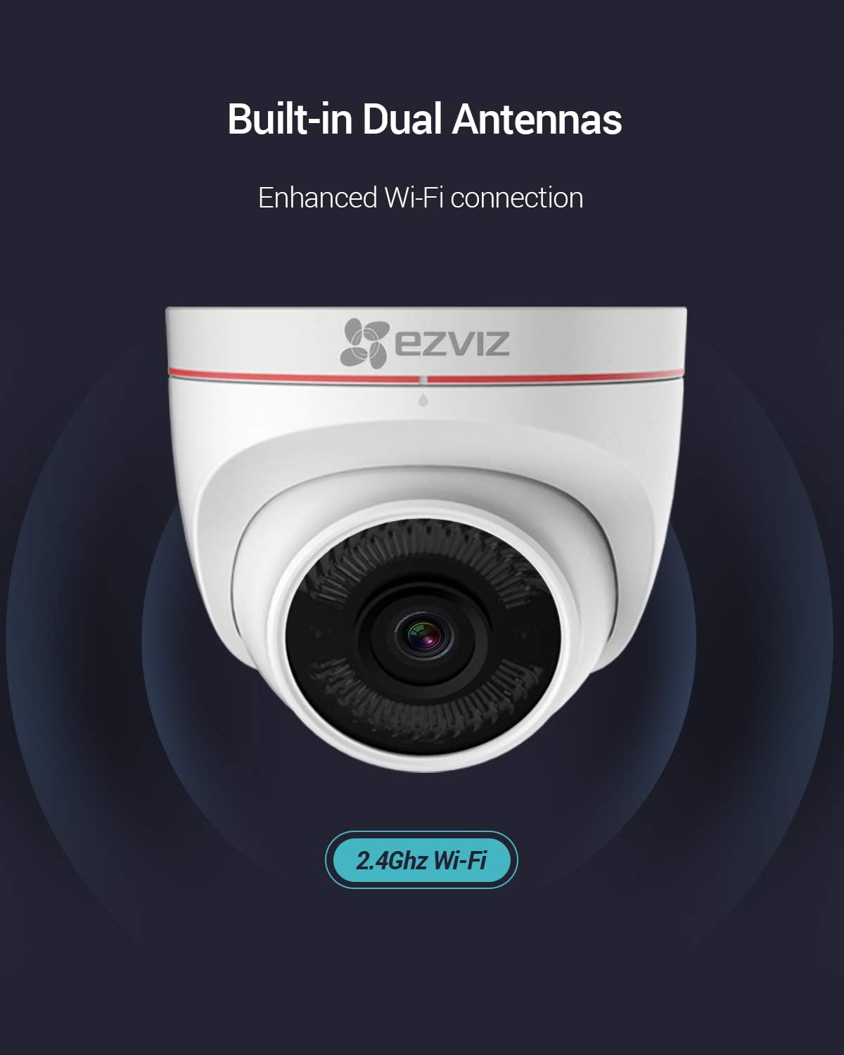 1080P WiFi Security Camera with Night Vision M74449