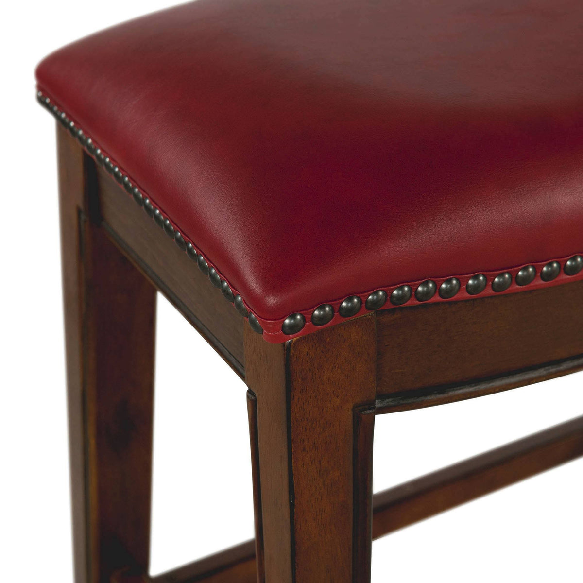 Red Backless Bar Stool B351638