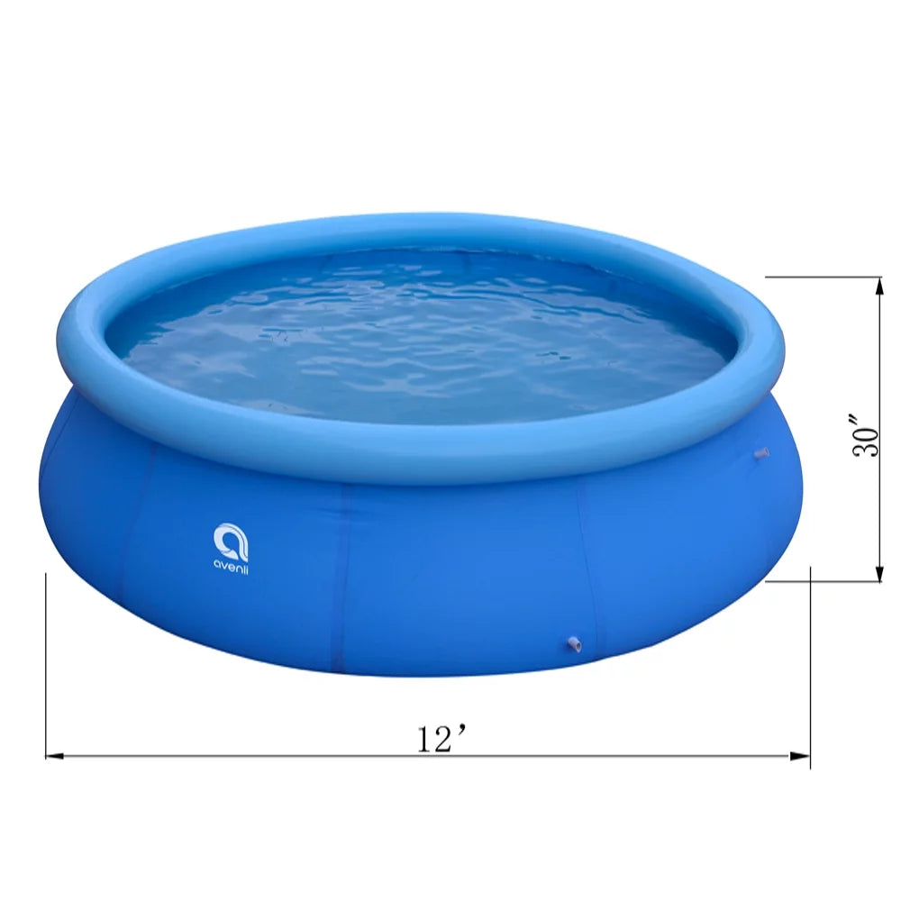 12 Ft x 30 Inflatable Swimming Pool V530