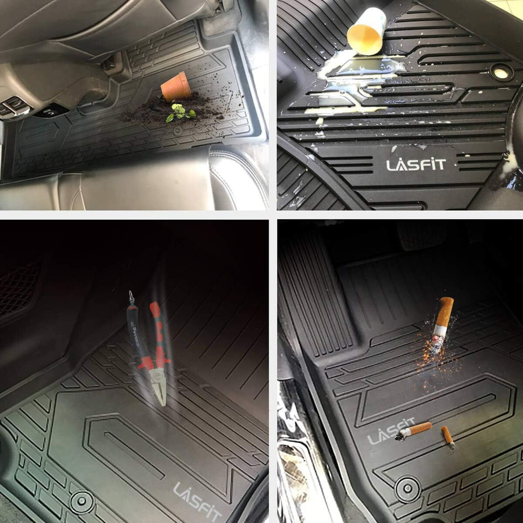 Custom Fit Floor Mats for Chevrolet Silverado and GMC Sierra Crew Cab W387469