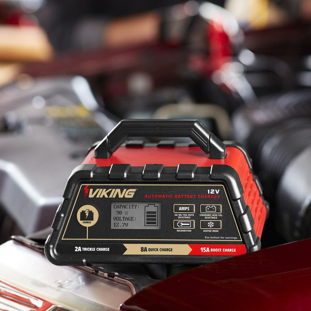 2/8/15 Amp Automatic Battery Charger H313171