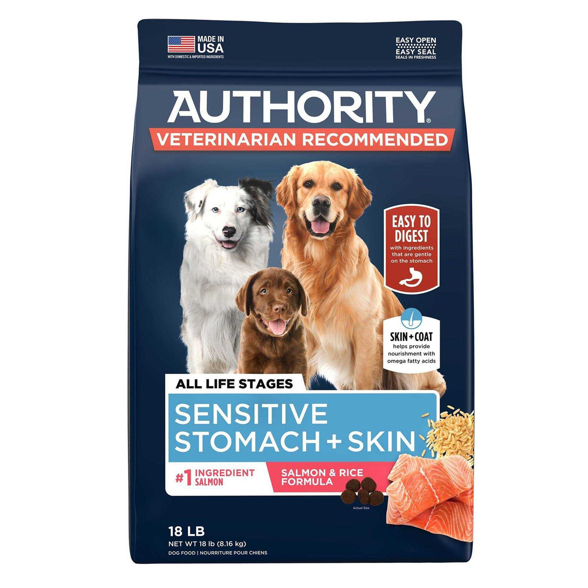 Sensitive Stomach and Skin Dry Dog Food F177244
