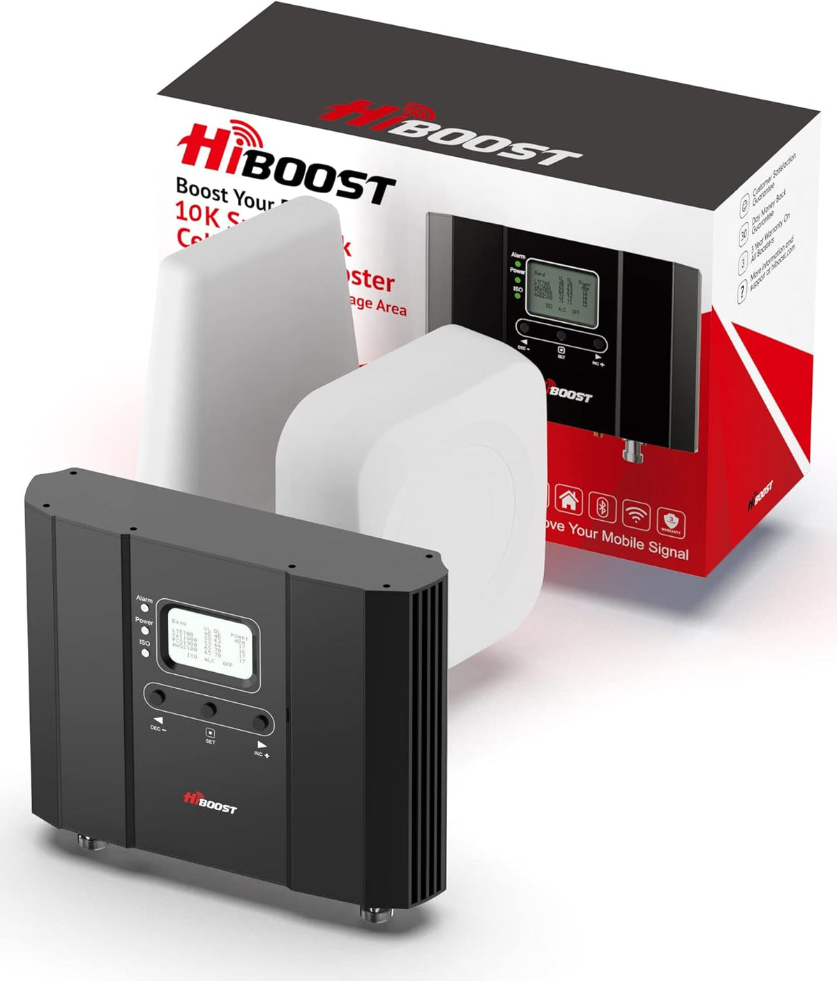 Cell Phone Signal Booster, 4,000 sq ft, 5G 4G LTE O770