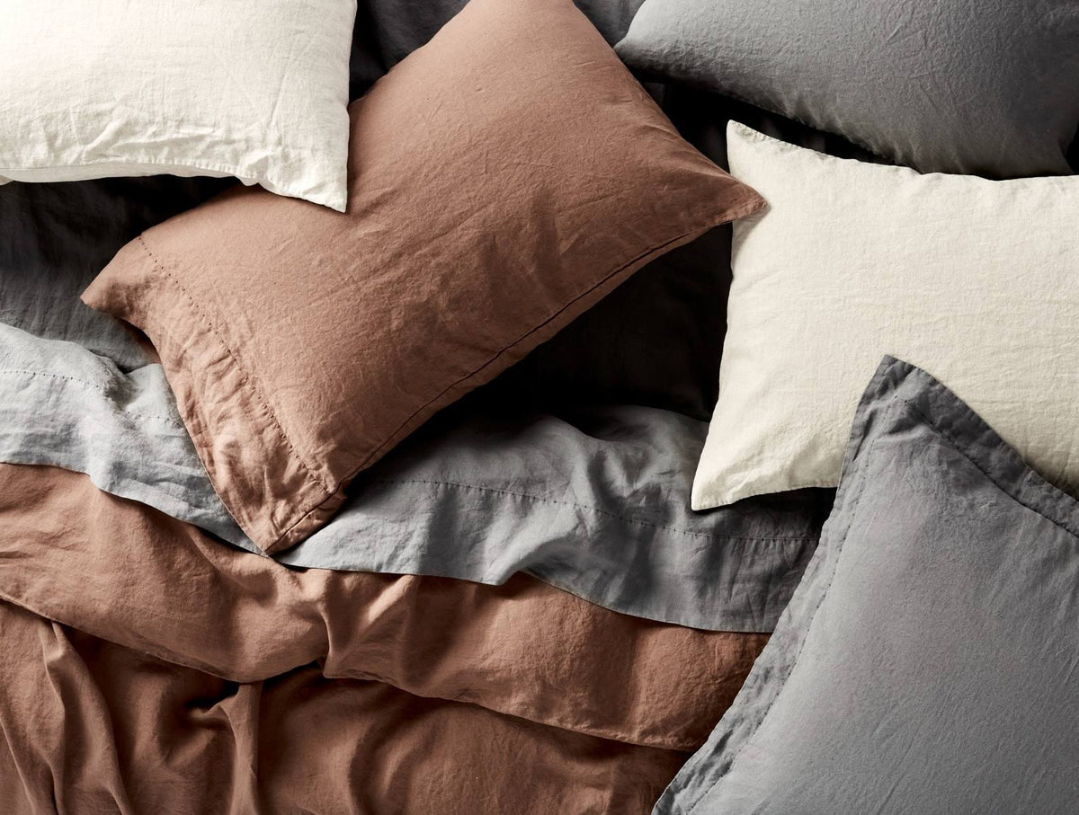 Organic Relaxed Linen Fitted Sheet King N44225