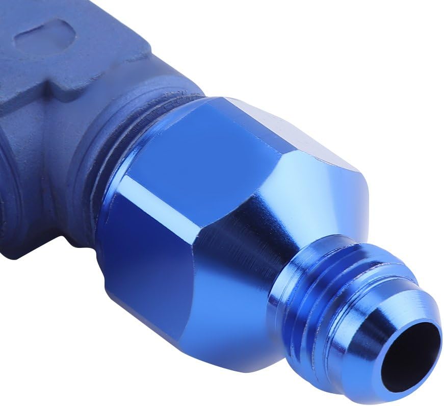 4150 Braided Dual Feed Fuel Line Kit with AN6 Adapter Aluminum Pack of 2 K73970