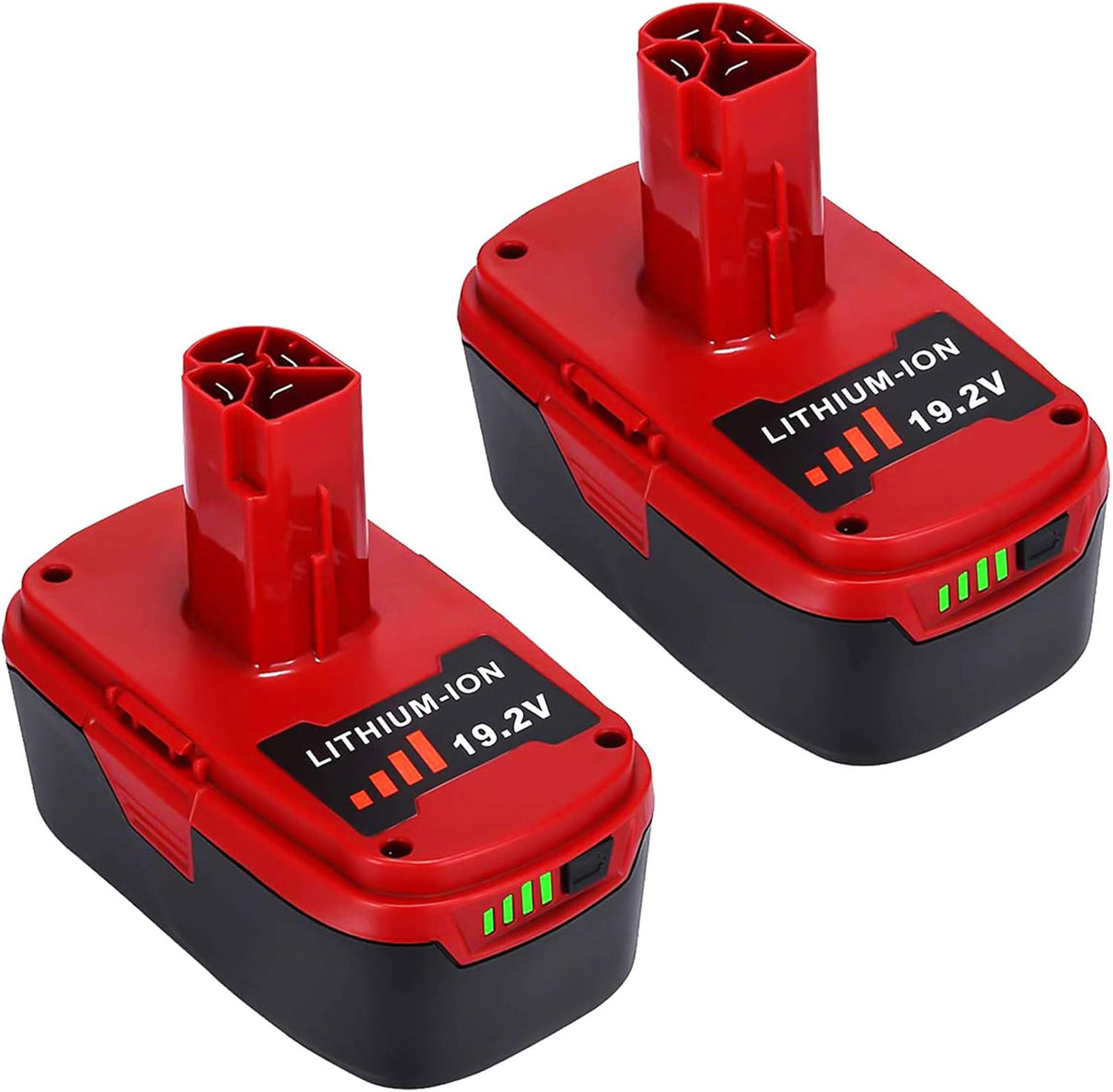 2 Pack 5000mAh 19.2V Li-ion Replacement Battery Z8570