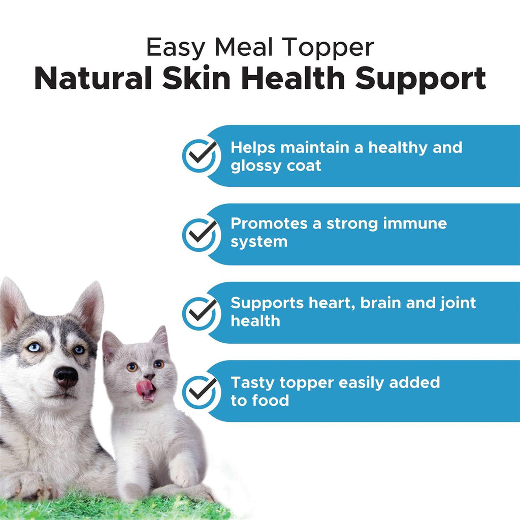 Wild Caught Omega-3 Fish Oil Supplement for Dogs and Cats D240