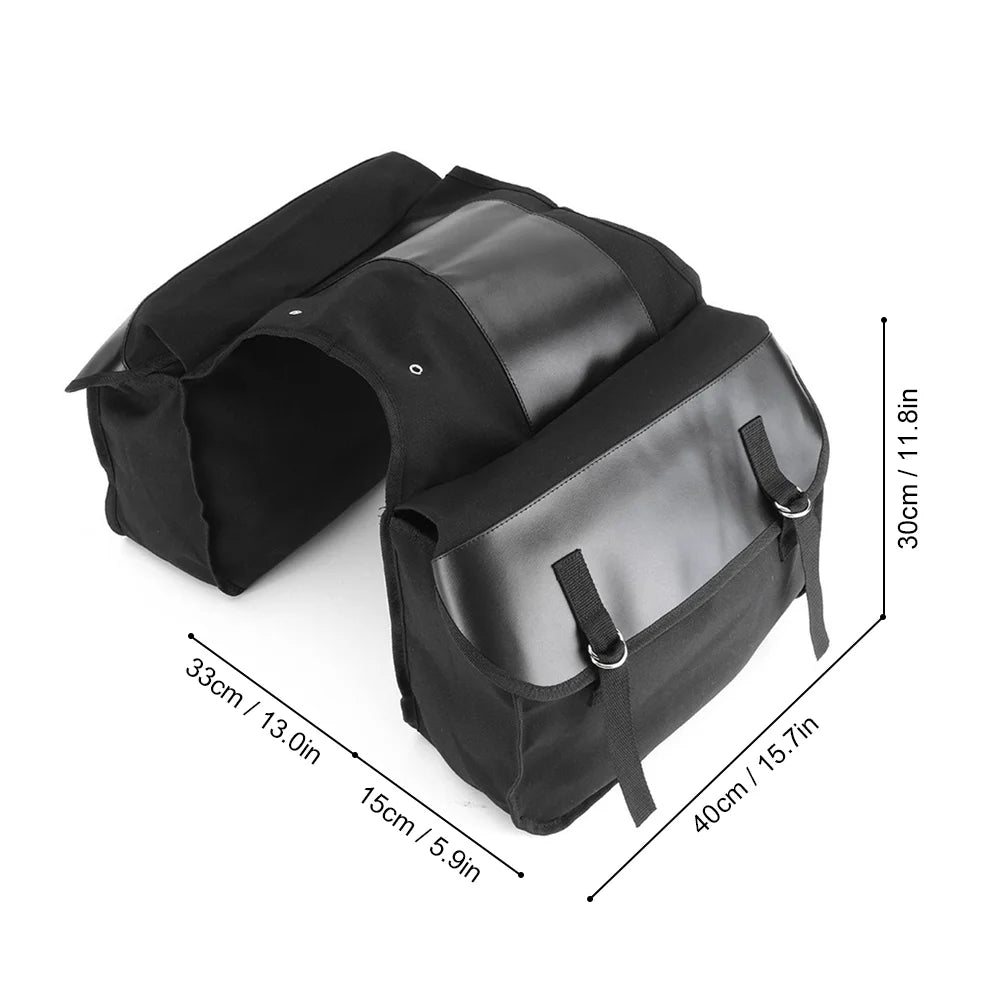 40L Bike Trunk Bag Rear Seat Pannier C933426