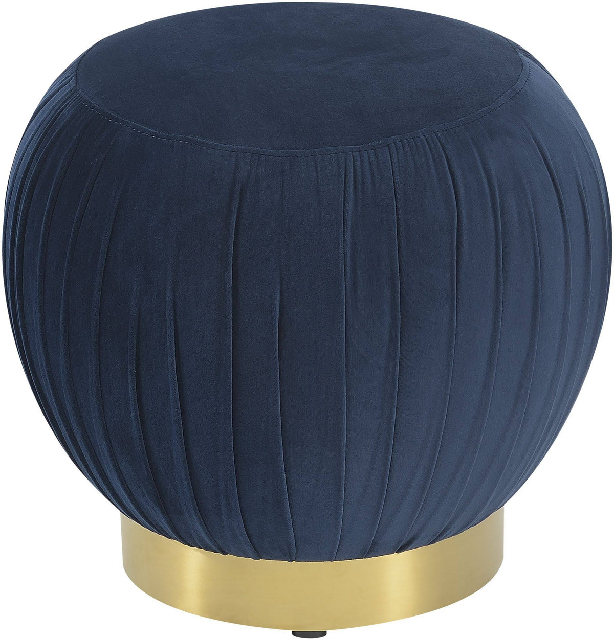 Navy Round Ottoman J99665