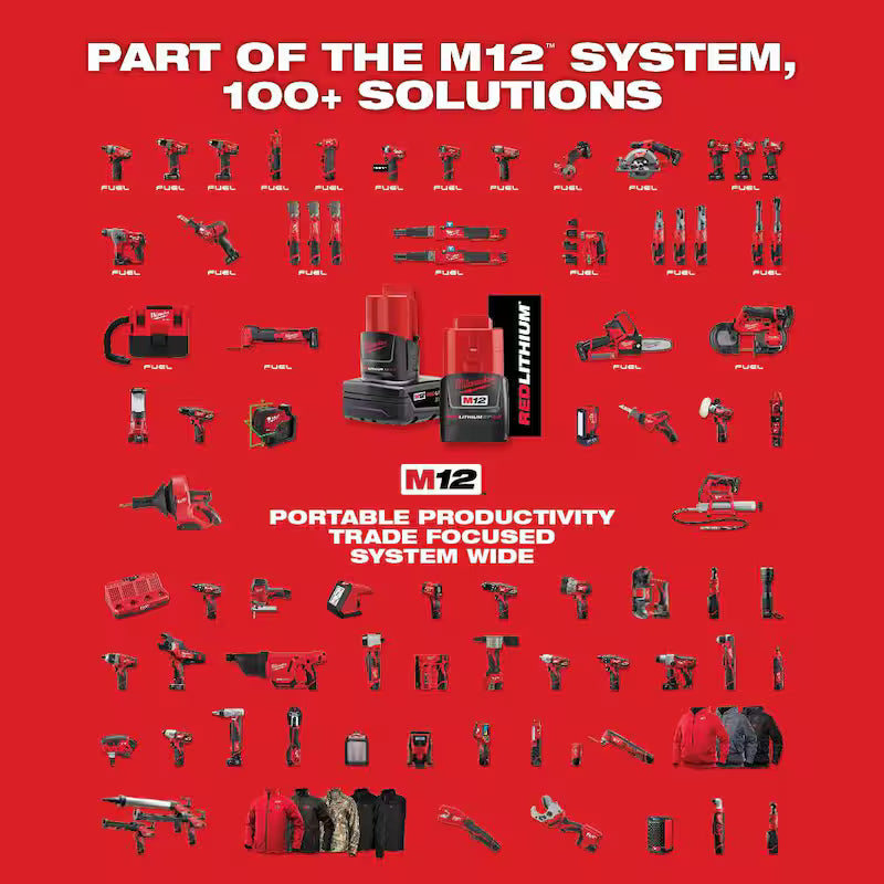 12V Lithium-Ion Cordless 3/8 in. Ratchet M128
