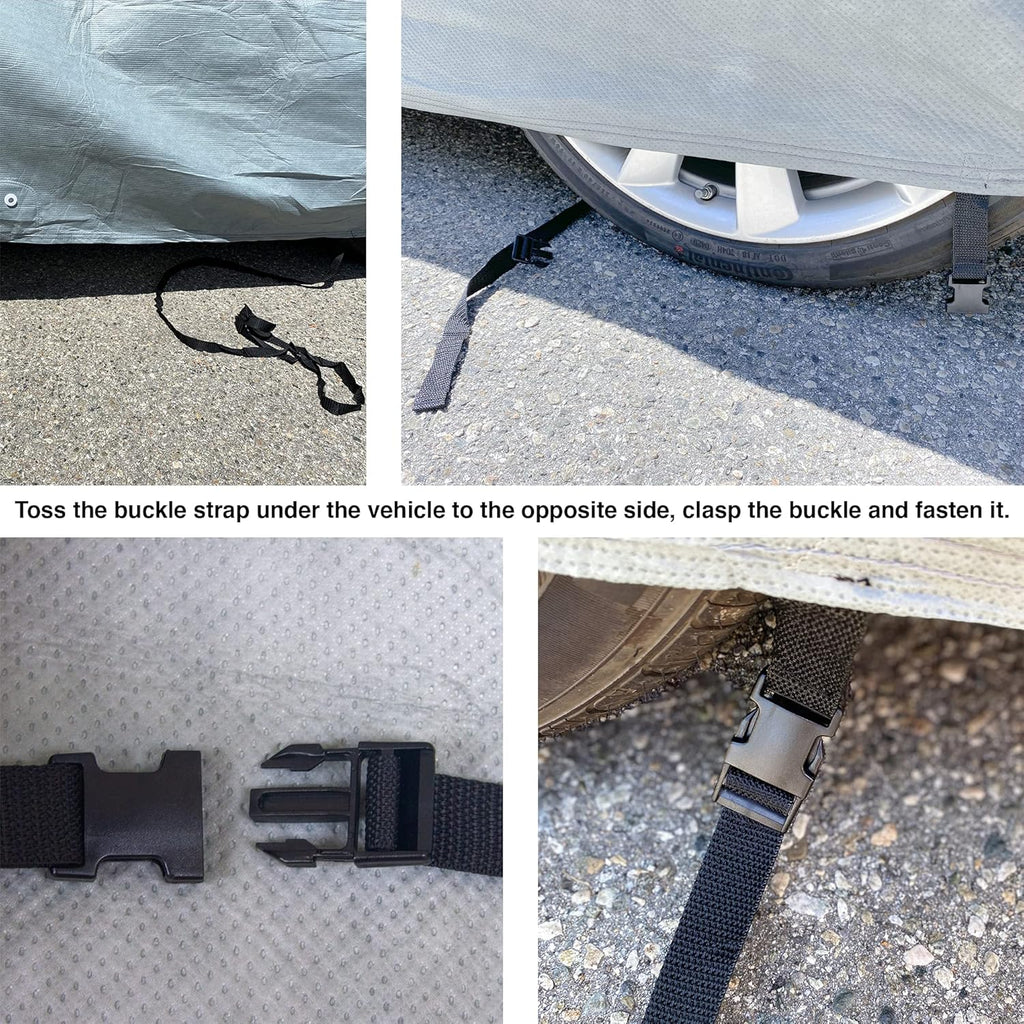 Gray Waterproof Car Cover for Tesla Model 3 I77768