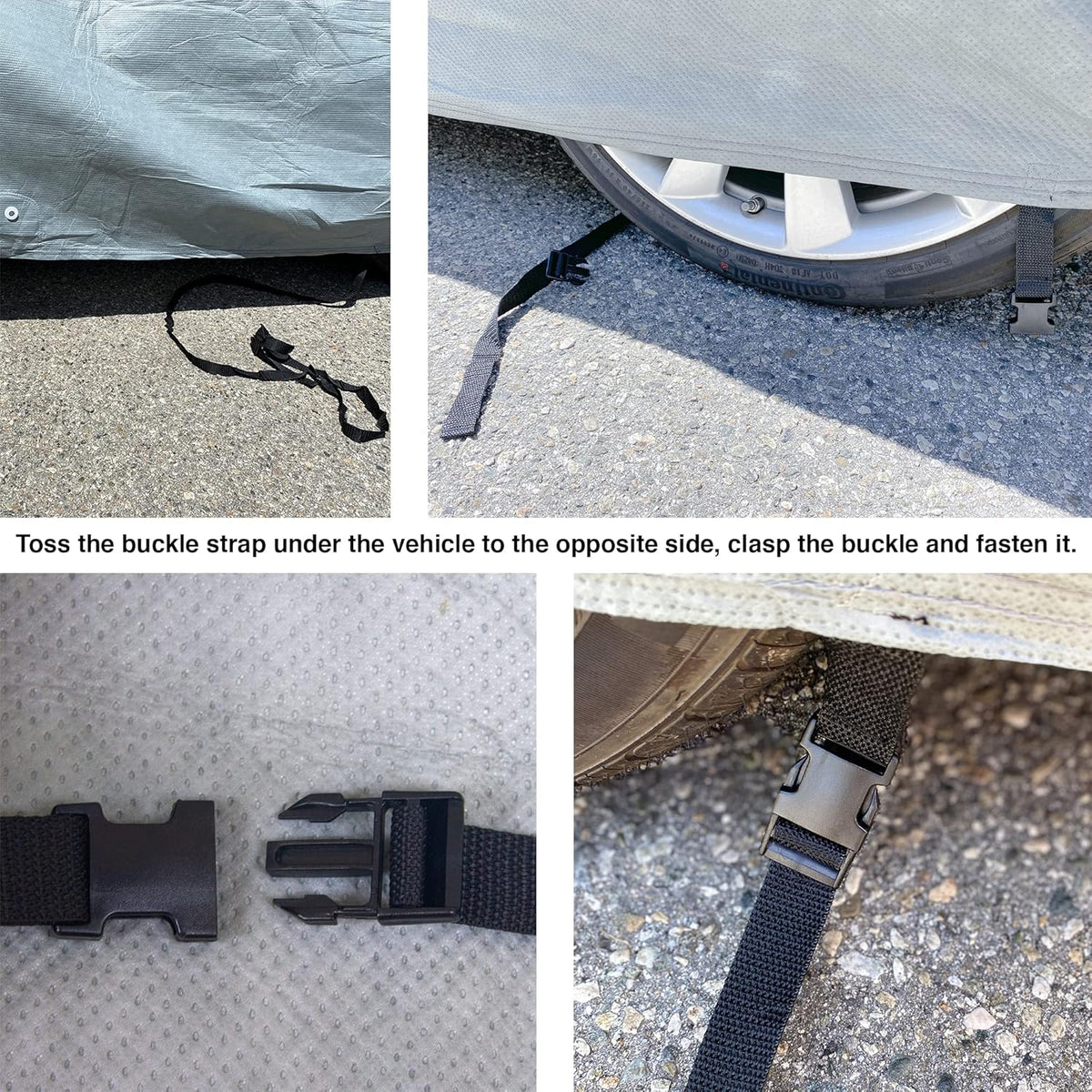Gray Waterproof Car Cover for Tesla Model 3 I77768