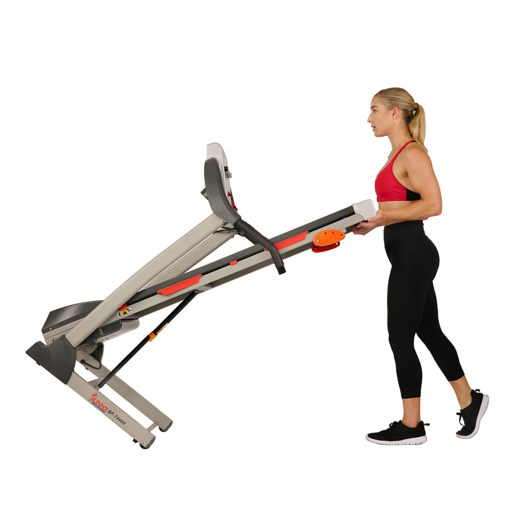 Folding Treadmill with Manual Incline and Pulse Sensors C262947
