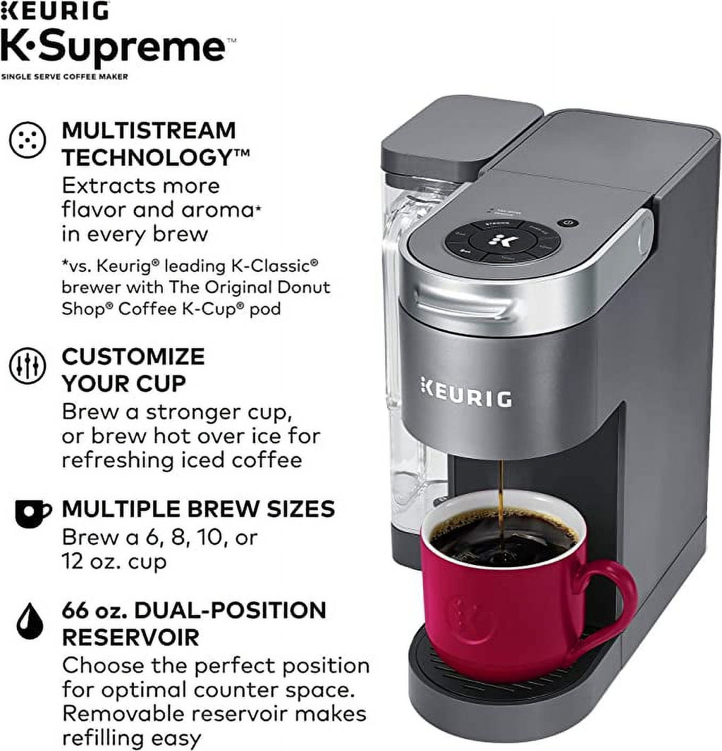 Gray Single Serve K-Cup Pod Coffee Maker I527