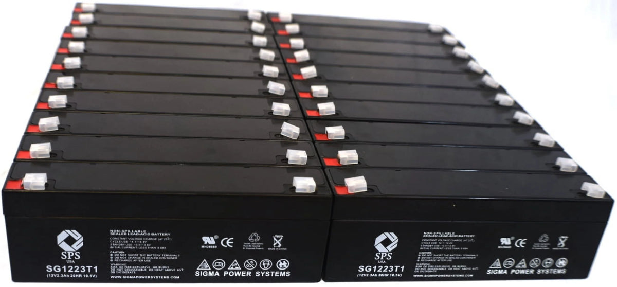 12V 2.3 Ah Replacement Battery 24 Pack Q962278