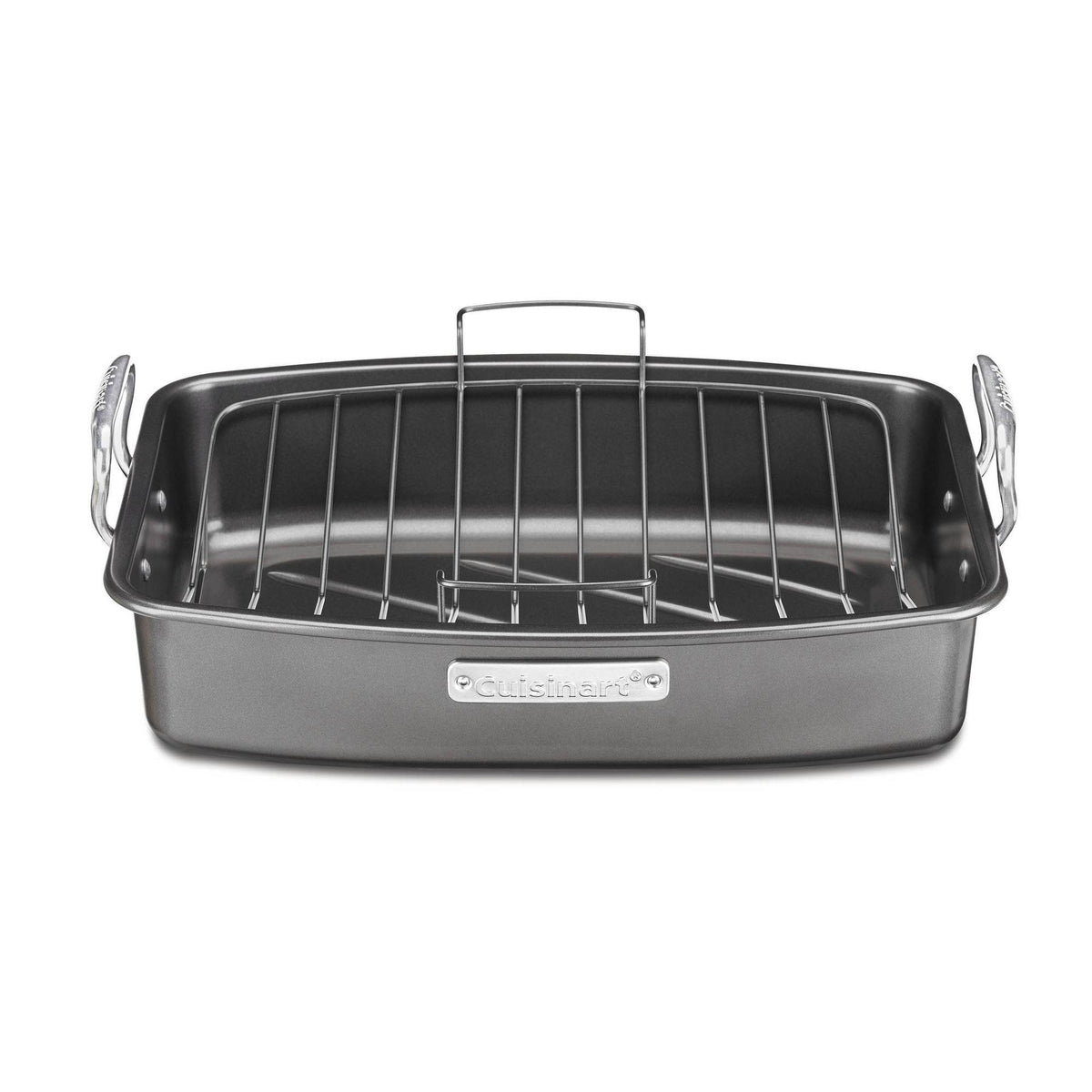17-inch x 13-inch Non-Stick Roaster with V-Rack K3565