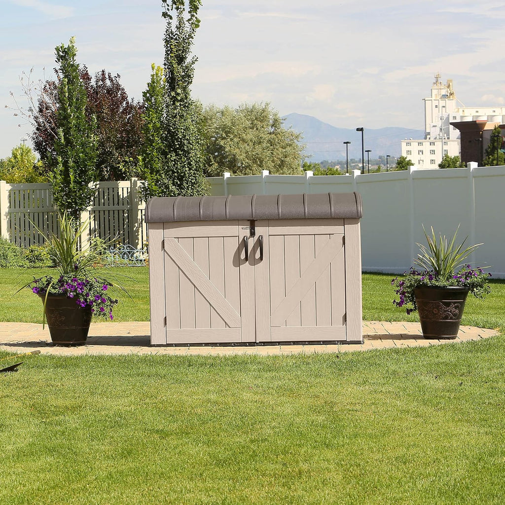 Tan Horizontal Storage Box O843