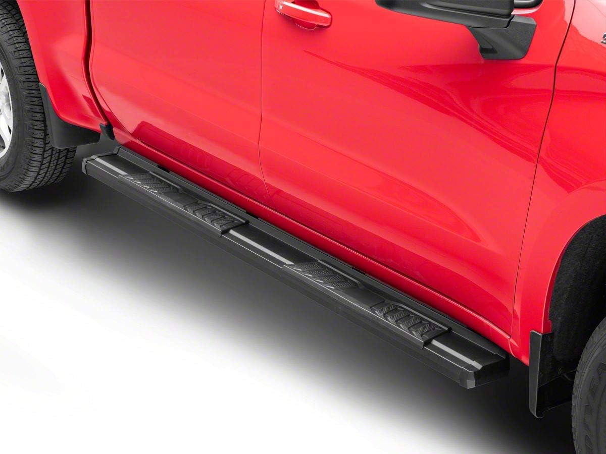 Black Running Boards for Silverado 1500 Crew Cab L46029