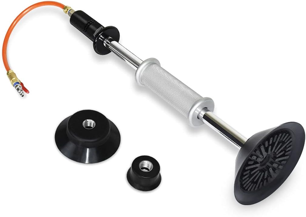 Pneumatic Auto Body Dent Puller Paintless Dent Repair Kit with 3-Piece Pads Y737077